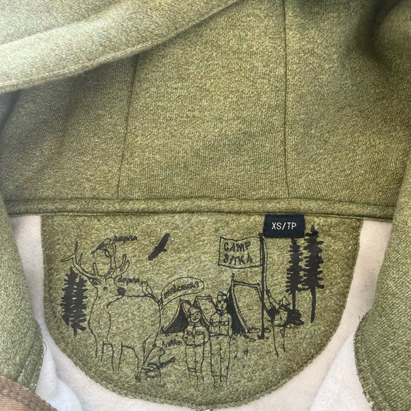 “Sitka”Fleece/Hoodie - Women’s XS - Green - Picture 2 of 4
